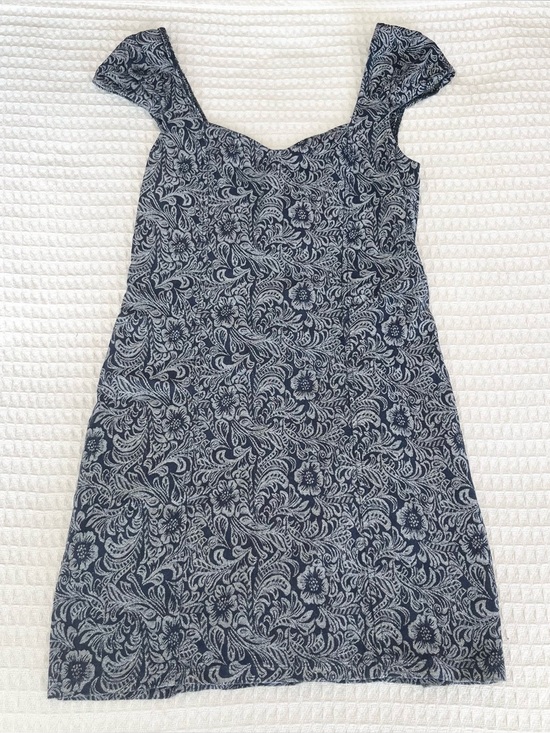 Free People Dresses & Skirts - Intimately Free People Navy and White Floral Mini Dress medium